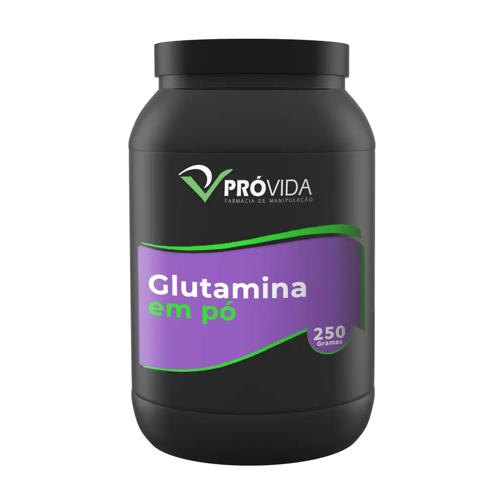 GLUTAMINA  100% PURA  250G EM PÓ