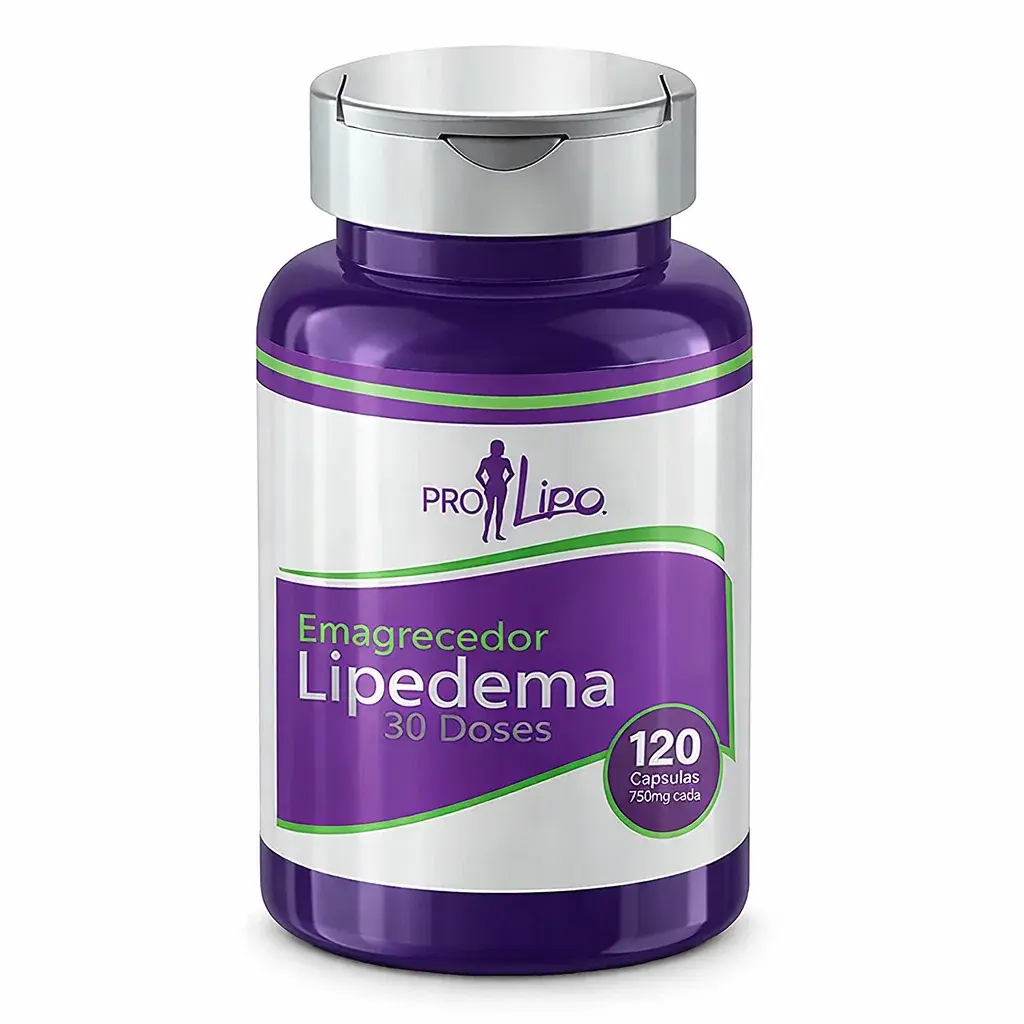 Emagrecedor Lipedema 30 Doses  - 120 Cápsulas